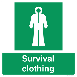 Survival clothing